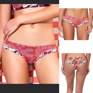 Maaji Cherry Horse Reversible Bikini Bottom- Small